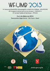 JPR 2013 – 43ª JORNADA PAULISTA DE RADIOLOGIA - WFUBM 2013 - 14º Congresso Mundial de Ultrassom em Medicina e Biologia - FLAUS 2013 - XIV Congresso da Federação Latinoamericana de Ultrassom